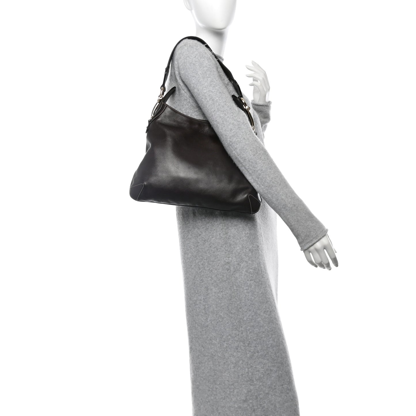 Calfskin Creole Hobo Chocolate