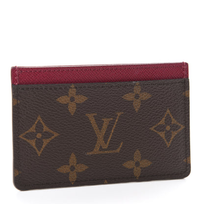 Louis Vuitton Monogram Card Holder Fuchsia 3 of 7