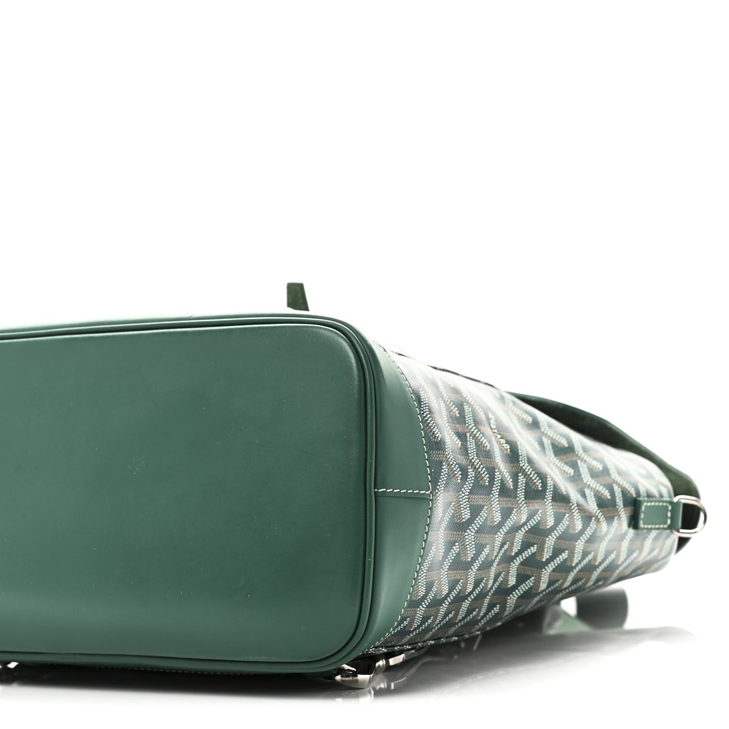 Goyardine Calfskin Alpin MM Backpack Green