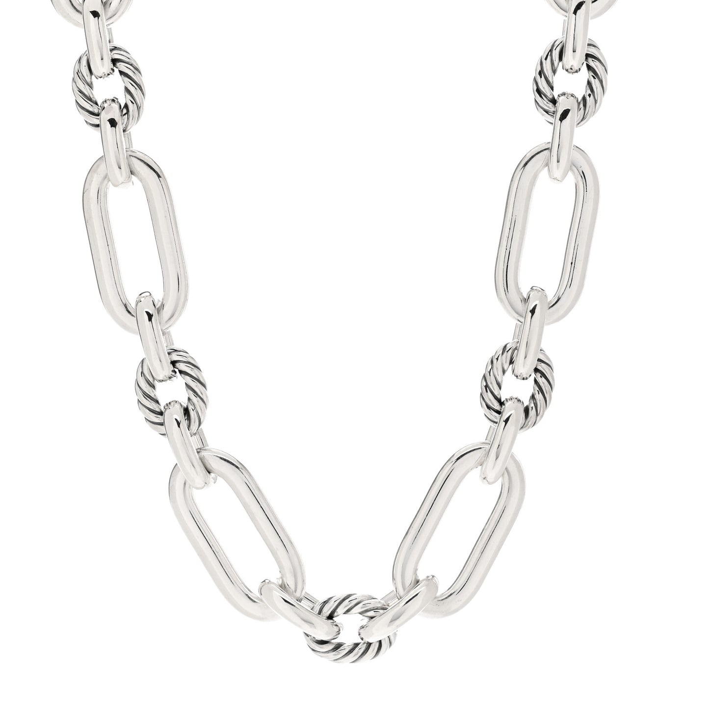 Sterling Silver Lexington Chain Necklace 18"
