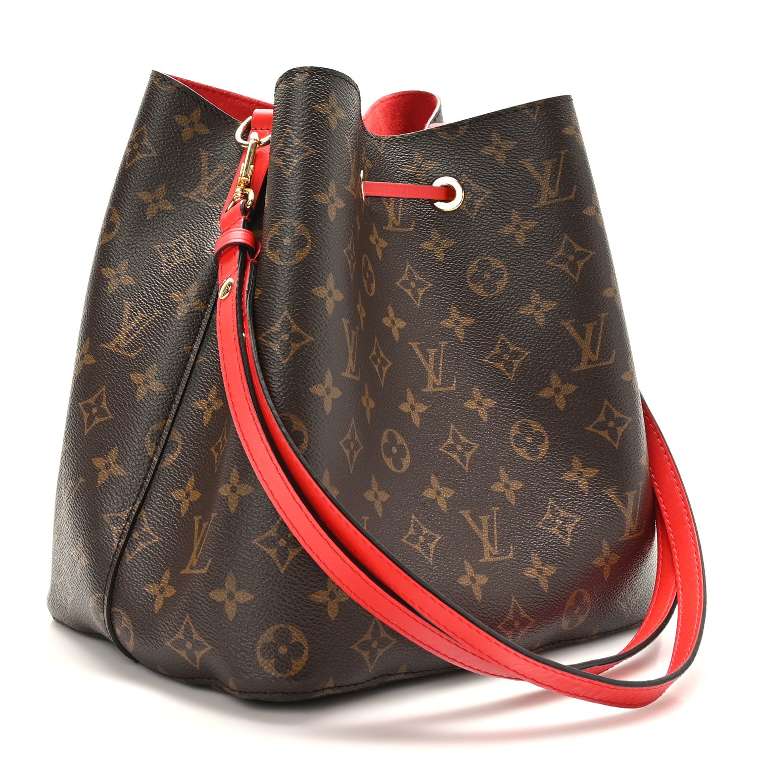 Louis Vuitton Monogram Neonoe MM Coquelicot 3 of 10