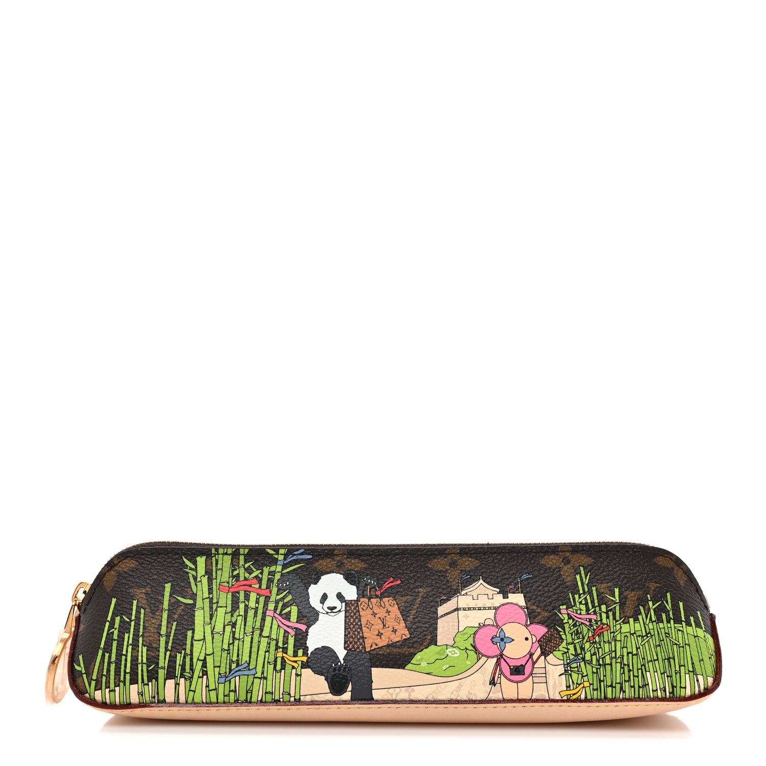 Louis Vuitton Monogram 2021 Christmas China Animation Pencil Pouch Myosotis Blue 1 of 9
