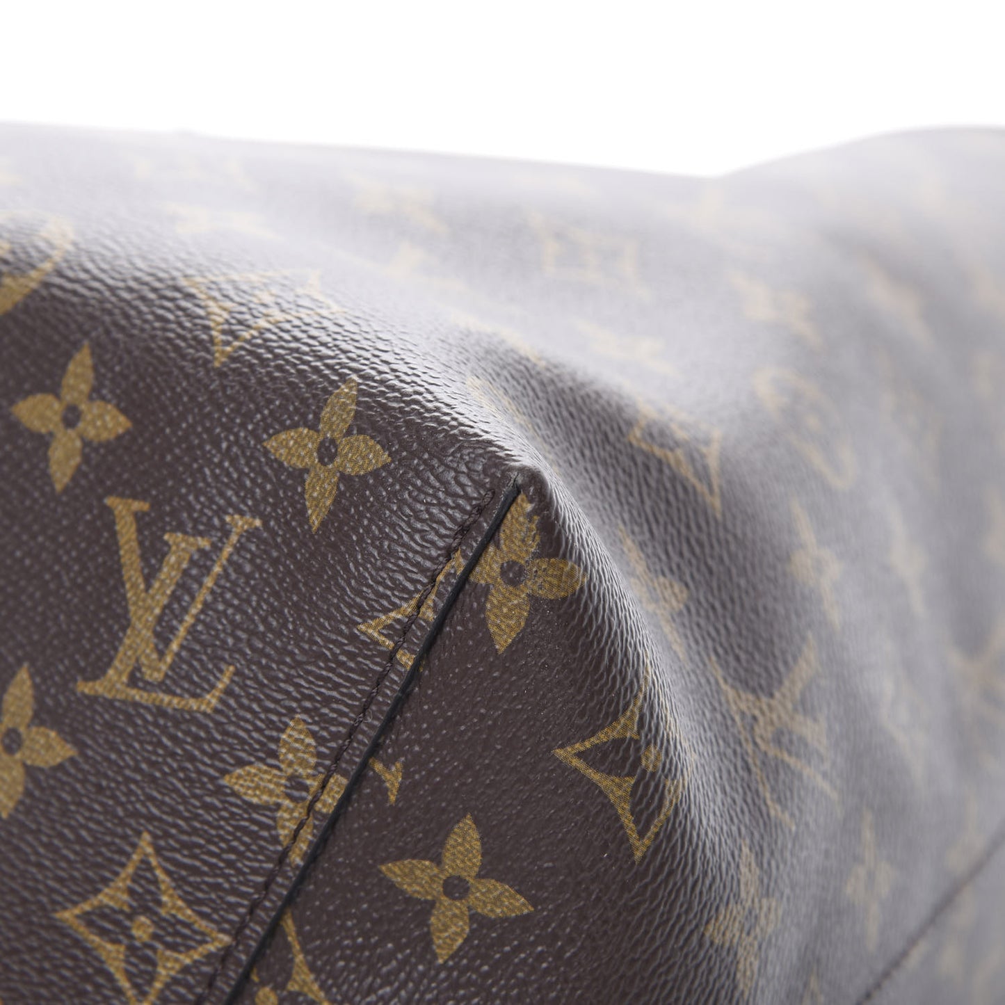 Monogram Flower Hobo Beige