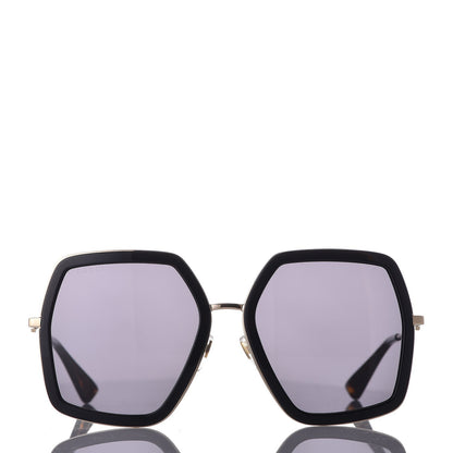 Gucci Acetate Oversize Square Frame GG0106S Sunglasses Black 2 of 7