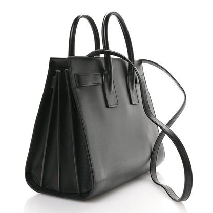 Saint Laurent Calfskin Small Sac De Jour Black 3 of 10