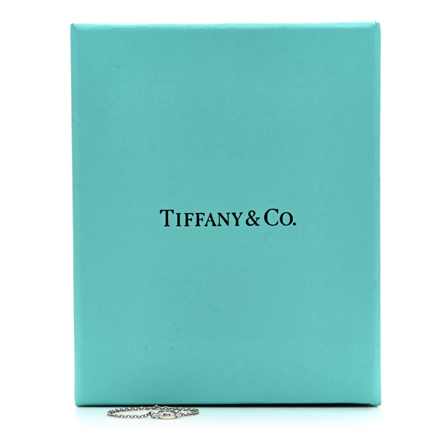 Tiffany Platinum Diamond Elsa Peretti Diamonds by the Yard Chain Ring 61 9.5 7 of 7