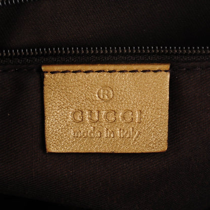 Gucci Crystal Monogram Small D Gold Ring Messenger Gold 6 of 7