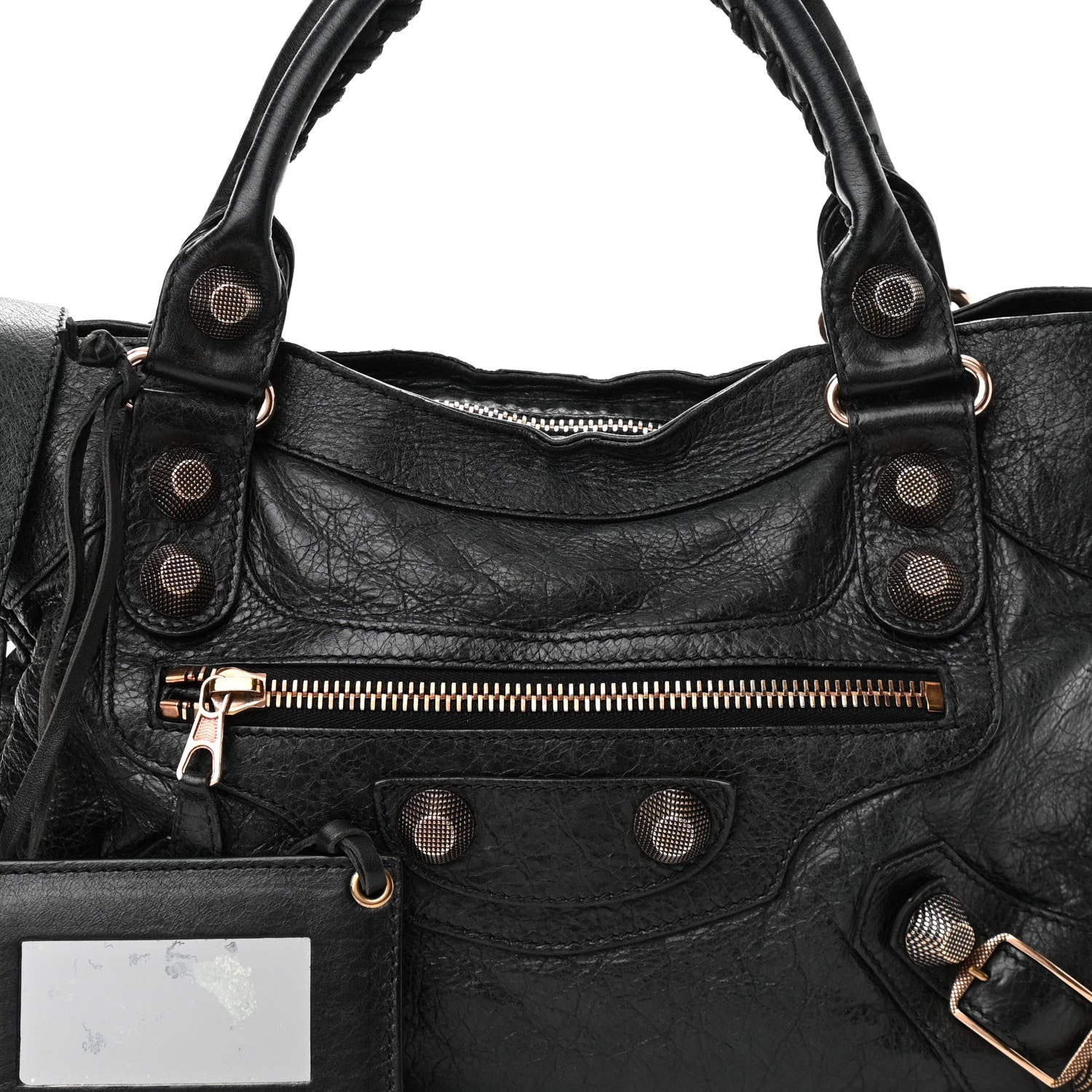 Balenciaga Agneau Giant 21 Rose Gold Hardware City Black 7 of 15