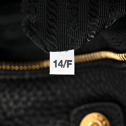 Prada Vitello Daino Shopping Tote Black 7 of 12