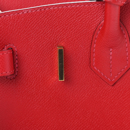 Hermes Epsom Birkin 30 Rouge Casaque 23 of 40