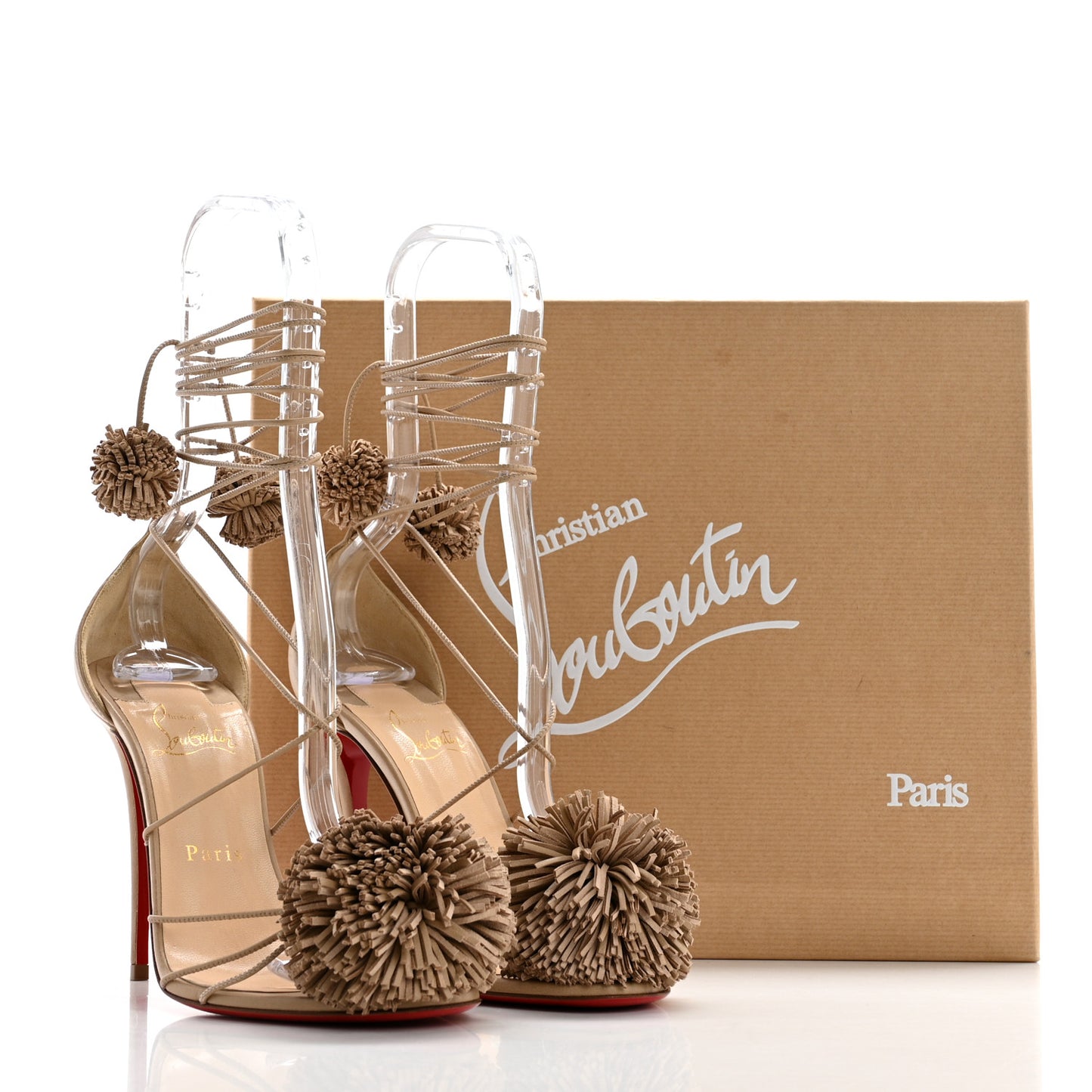 Nappa Starouchi 100 Sandal 37.5 Nude