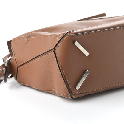 Loewe Calfskin Small Puzzle Bag Tan 7 of 11