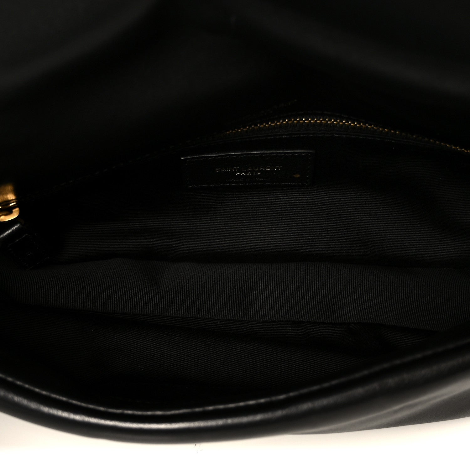 Saint Laurent Plunged Lambskin Calypso Black 5 of 11