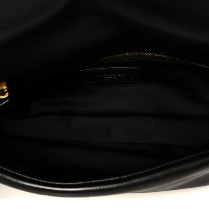 Saint Laurent Plunged Lambskin Calypso Black 5 of 11