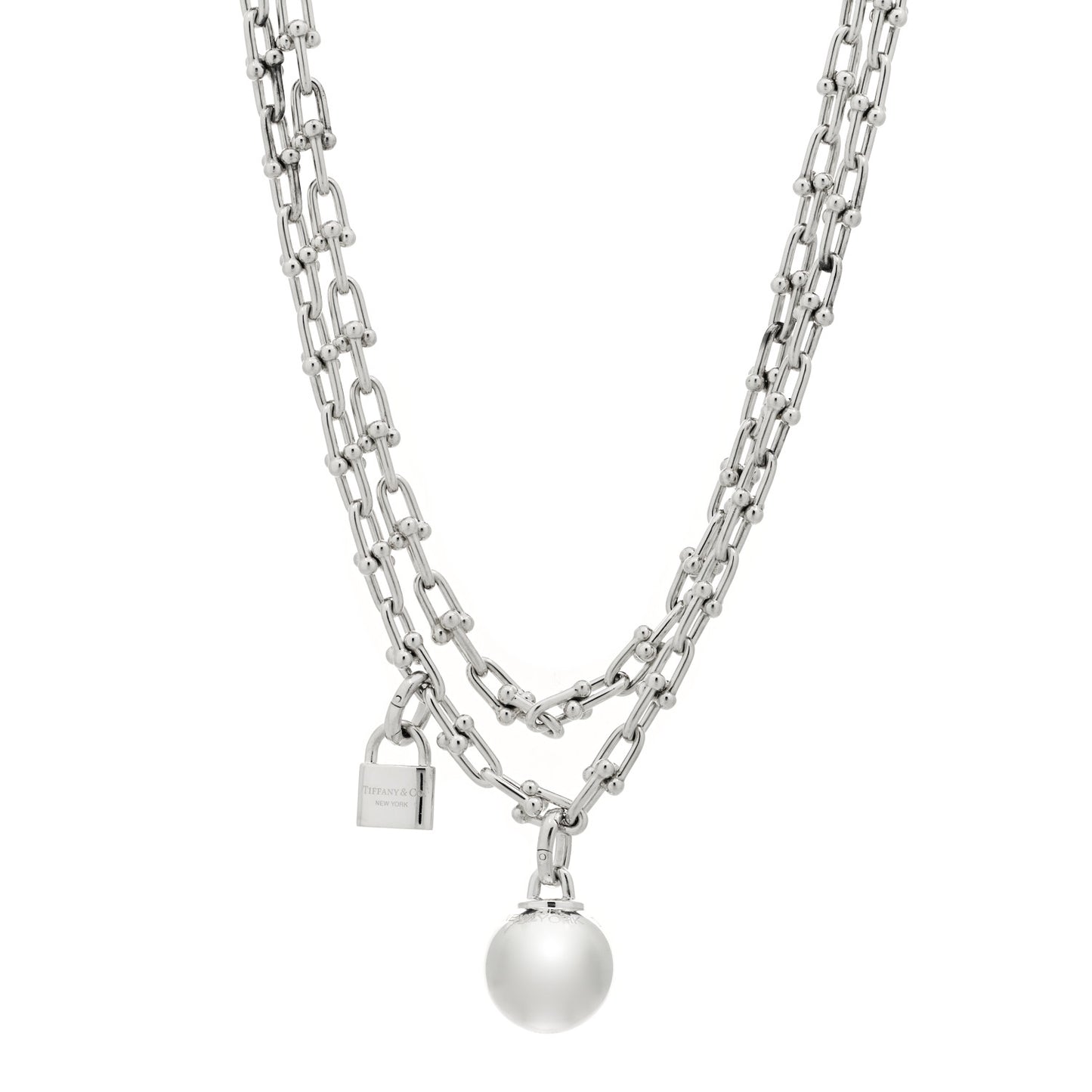 Sterling Silver HardWear Wrap Necklace