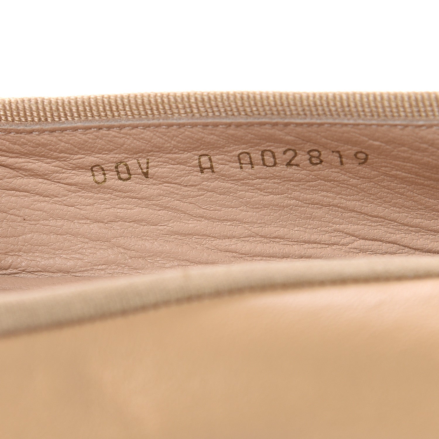 Chanel Lambskin Cap Toe Ballerina Flats 38.5 Beige Black 7 of 12