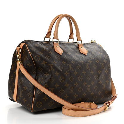 Louis Vuitton Monogram Speedy Bandouliere 35 3 of 11