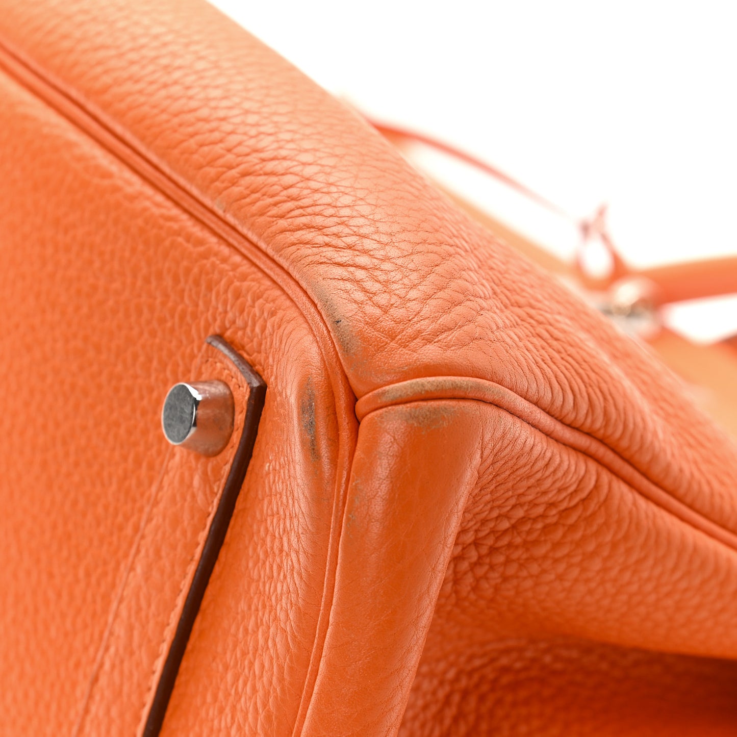 Togo Birkin 35 Orange