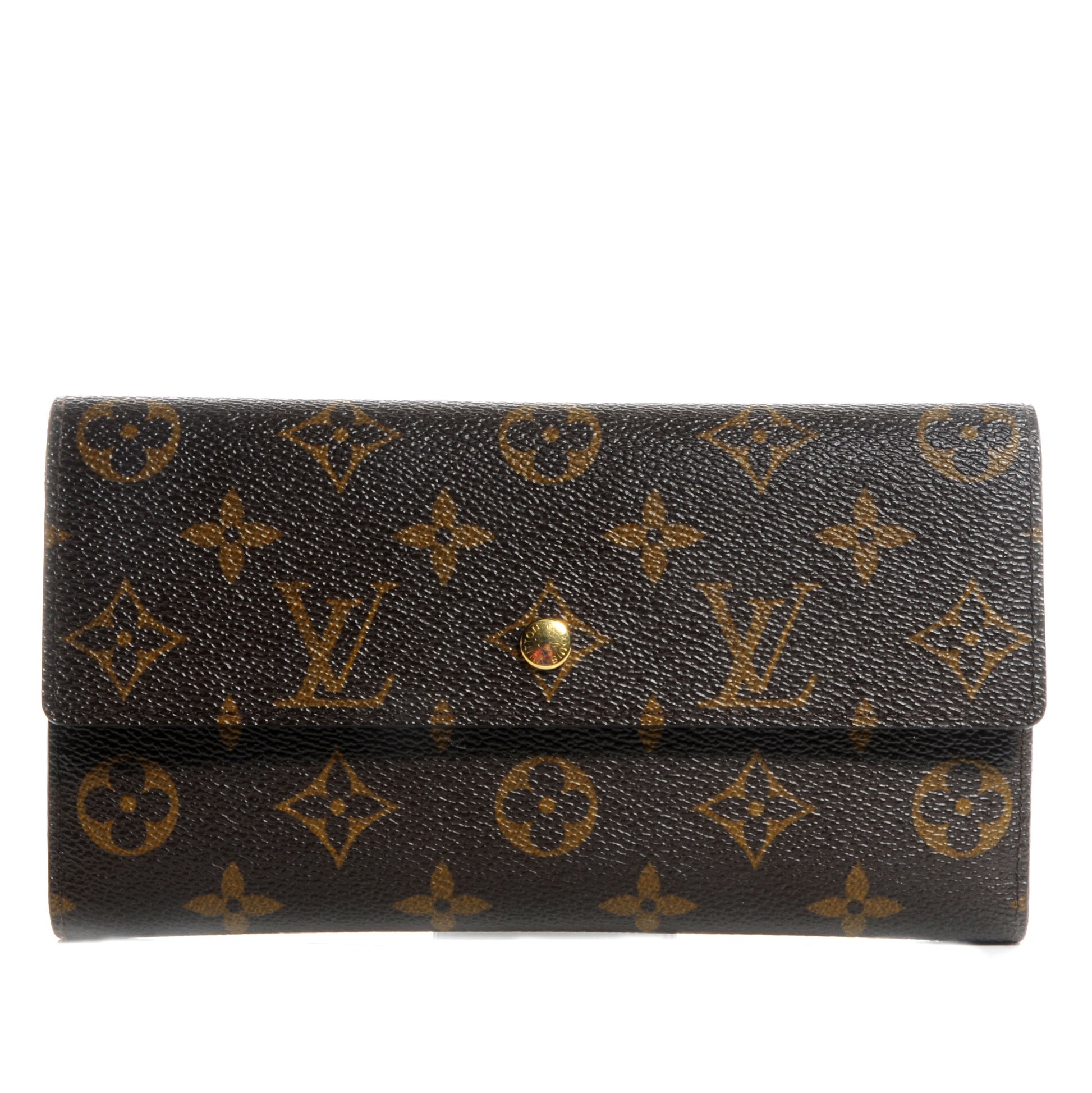Louis Vuitton Monogram Porte Tresor International Wallet 1 of 7