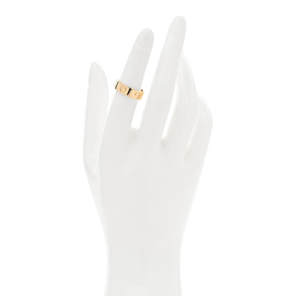 Cartier 18K Yellow Gold 5.5mm LOVE Ring 51 5.75 2 of 5