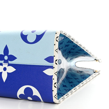 Louis Vuitton Monogram Giant Hawaii Onthego Blue 10 of 11