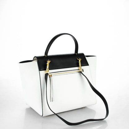 Celine Elephant Calfskin Mini Belt Bag White 3 of 8