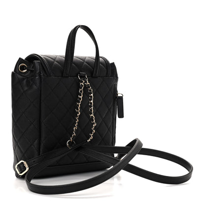 Chanel Caviar Quilted Small Filigree Backpack Black 3 of 9