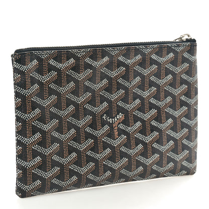 Goyard Goyardine Senat Pochette PM Black Gold 3 of 7