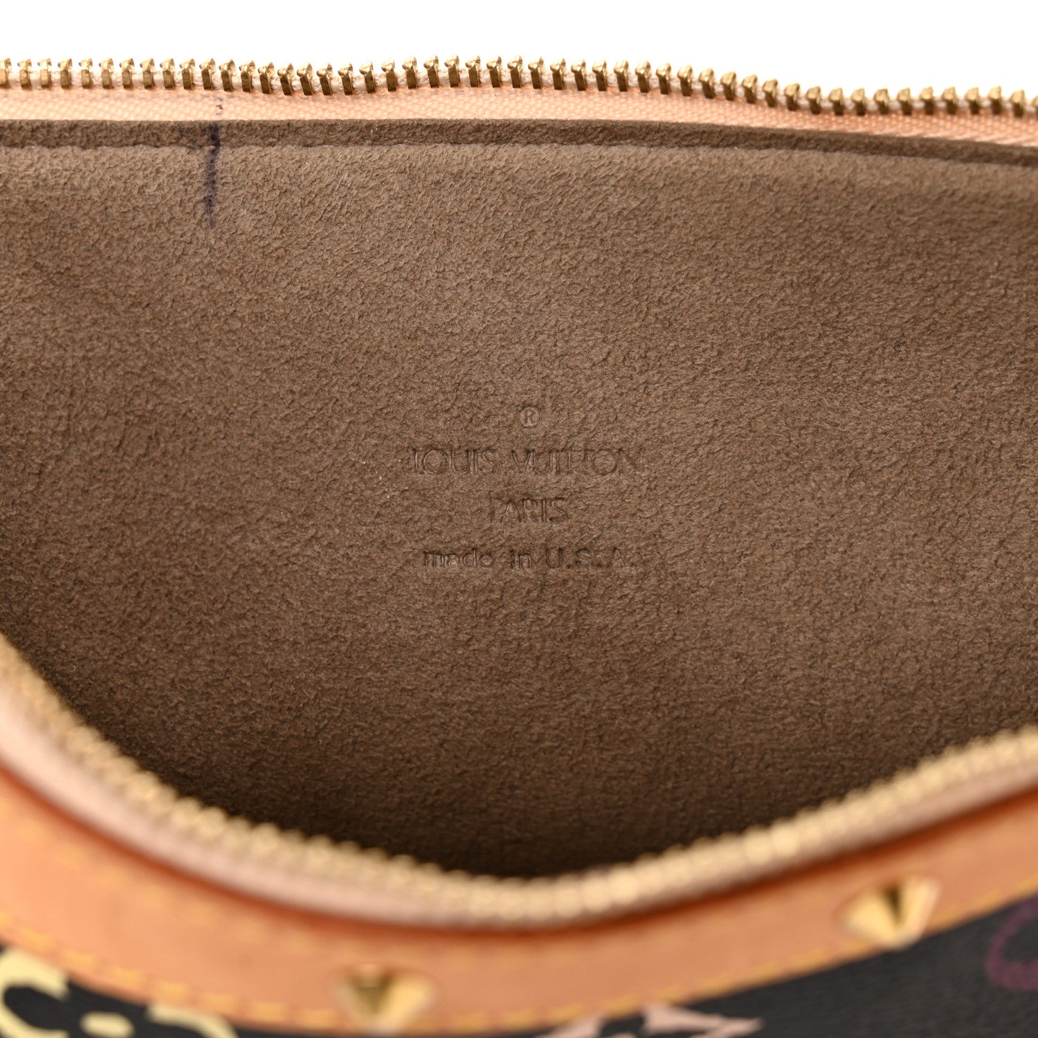 Louis Vuitton Monogram Multicolor Pochette Accessories Black 6 of 13