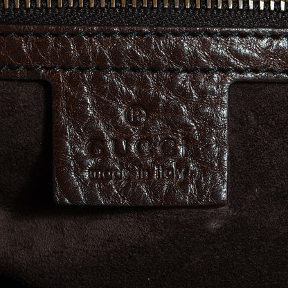 Gucci Python Large Jockey Hobo Brown 6 of 7