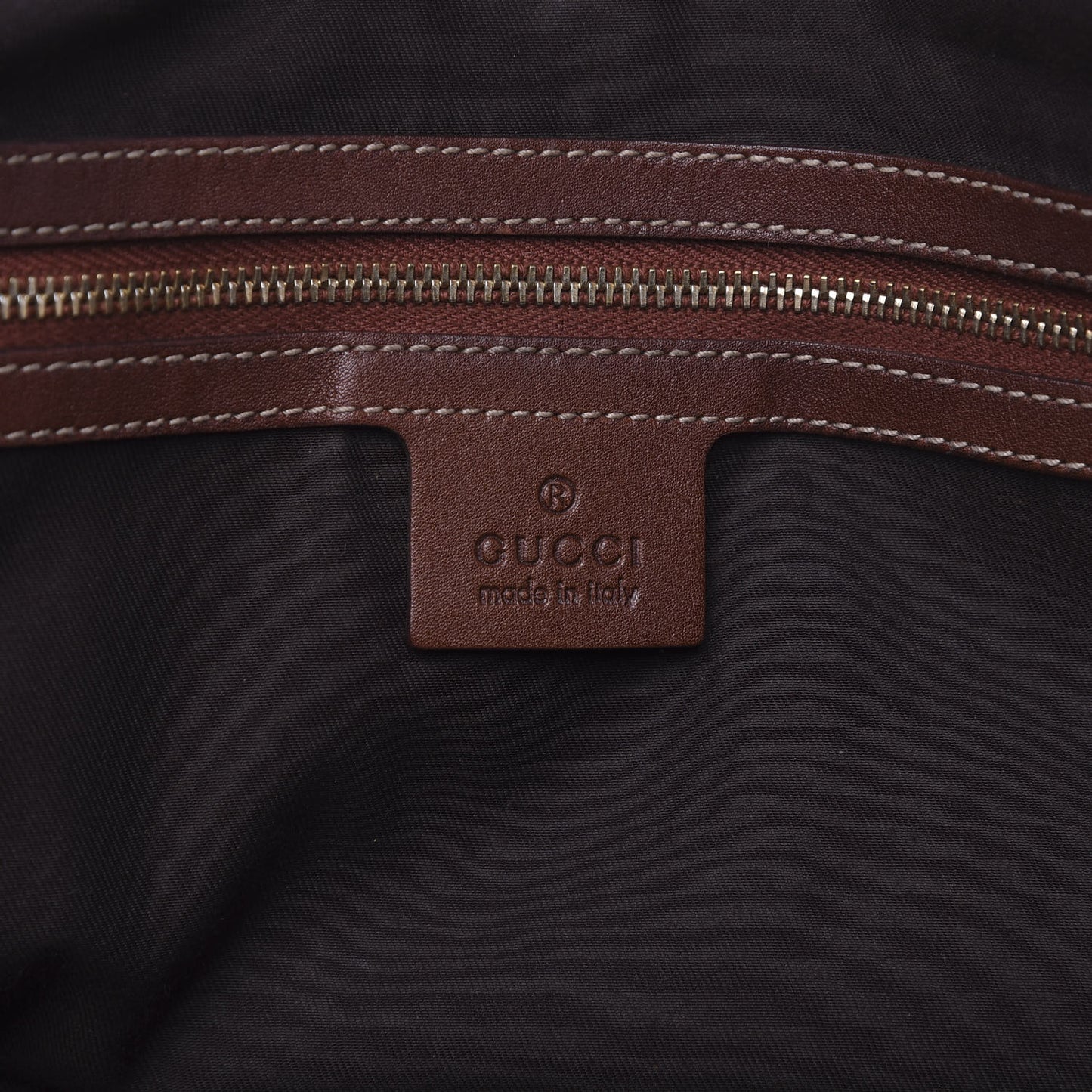Calfskin Pelham Shoulder Bag Brown
