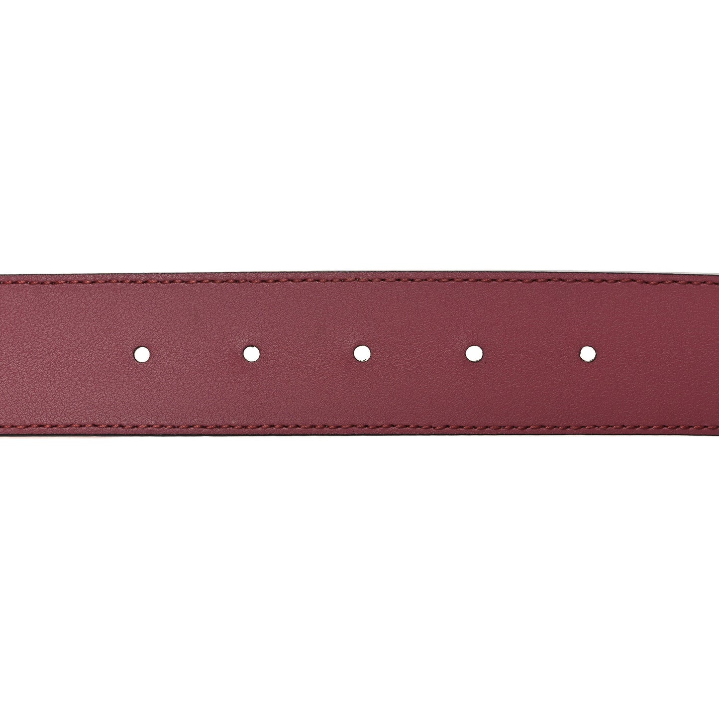 GG Supreme Monogram Blooms Moon Calfskin Interlocking G 37mm Belt 80 32 Beige Ebony Multicolor Dry Rose