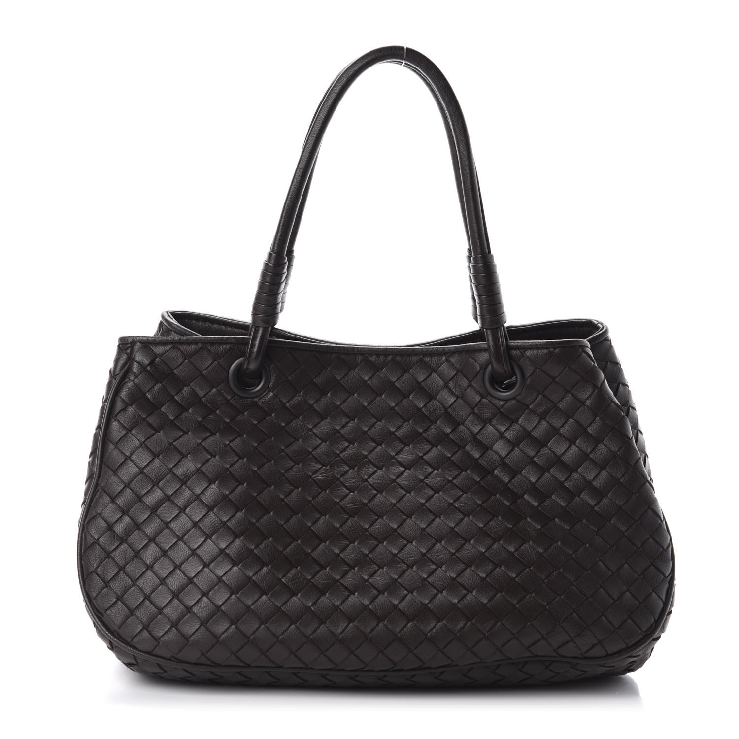 Bottega Veneta Nappa Intrecciato Woven Tote Ebano 1 of 9
