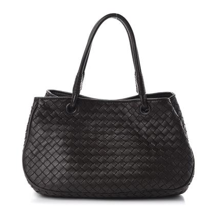 Bottega Veneta Nappa Intrecciato Woven Tote Ebano 1 of 9