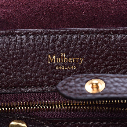 Mulberry Classic Grain Calfskin Mini Bayswater Backpack Oxblood 6 of 10