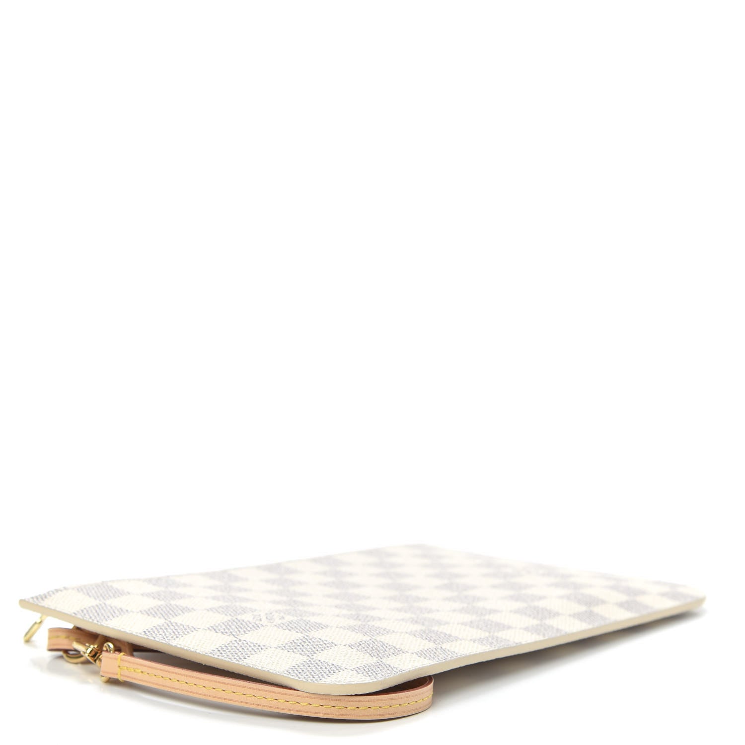 Louis Vuitton Damier Azur Neverfull MM GM Pochette Rose Ballerine 4 of 7