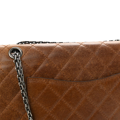 Chanel Aged Calfskin Quilted 2.55 Reissue 226 Flap Light Brown 12 of 12