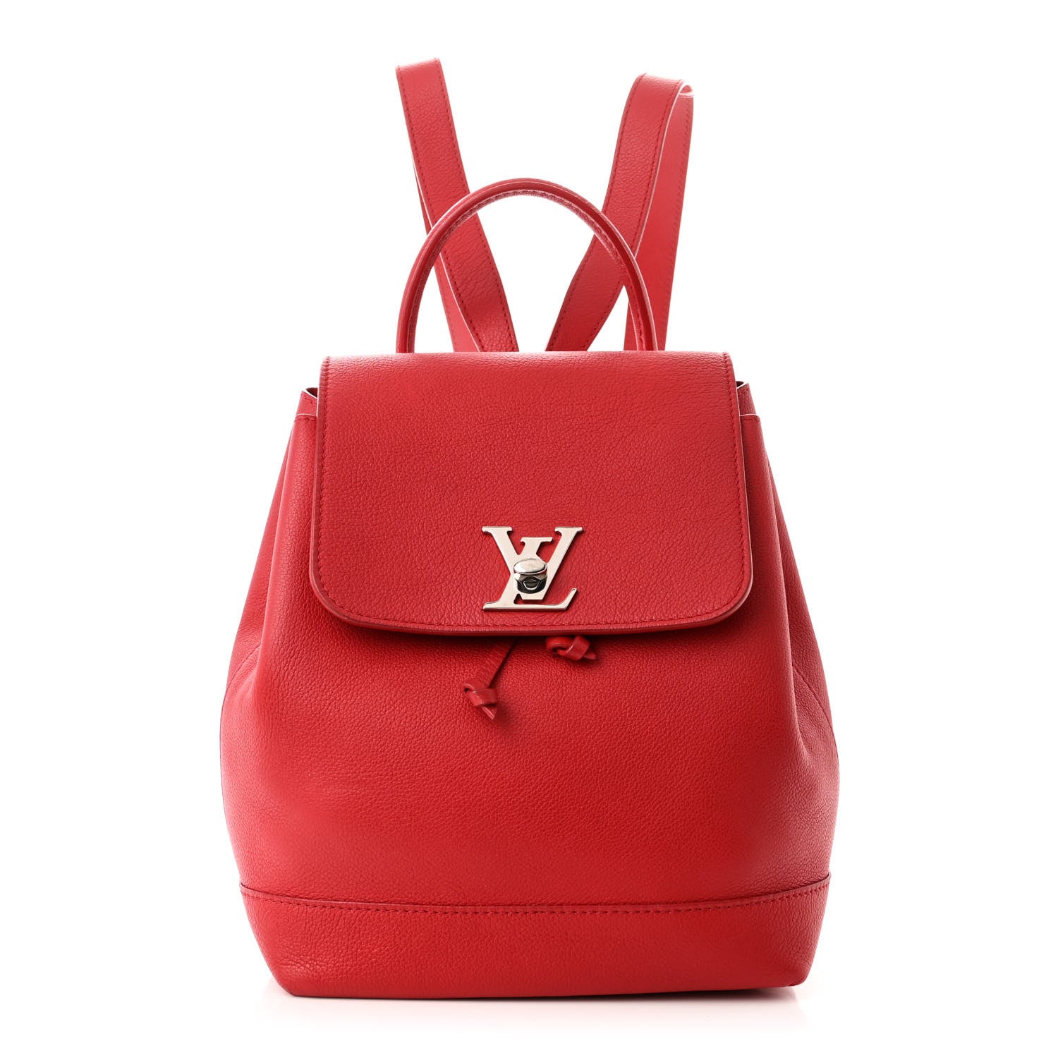 Louis Vuitton Soft Calfskin Lockme Backpack Rubis 1 of 10