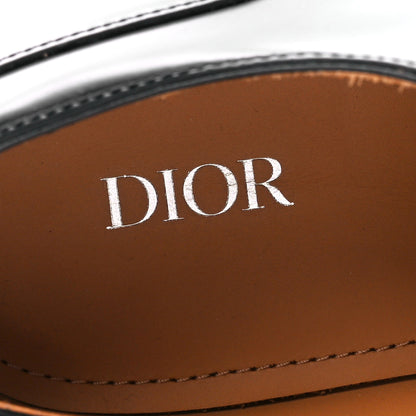 Christian Dior Polished Calfskin Mens Derby Shoe 43 Black 9 of 12