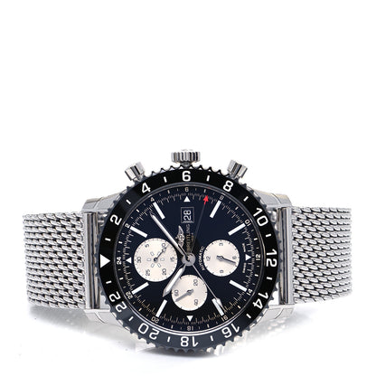 Breitling Stainless Steel 46mm Chronoliner Chronograph Automatic Watch Black Y2431012 2 of 5