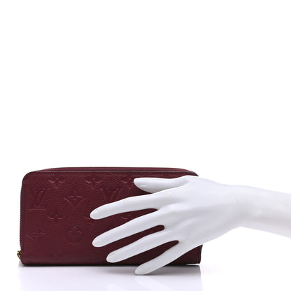 Louis Vuitton Empreinte Zippy Wallet Raisin 2 of 7