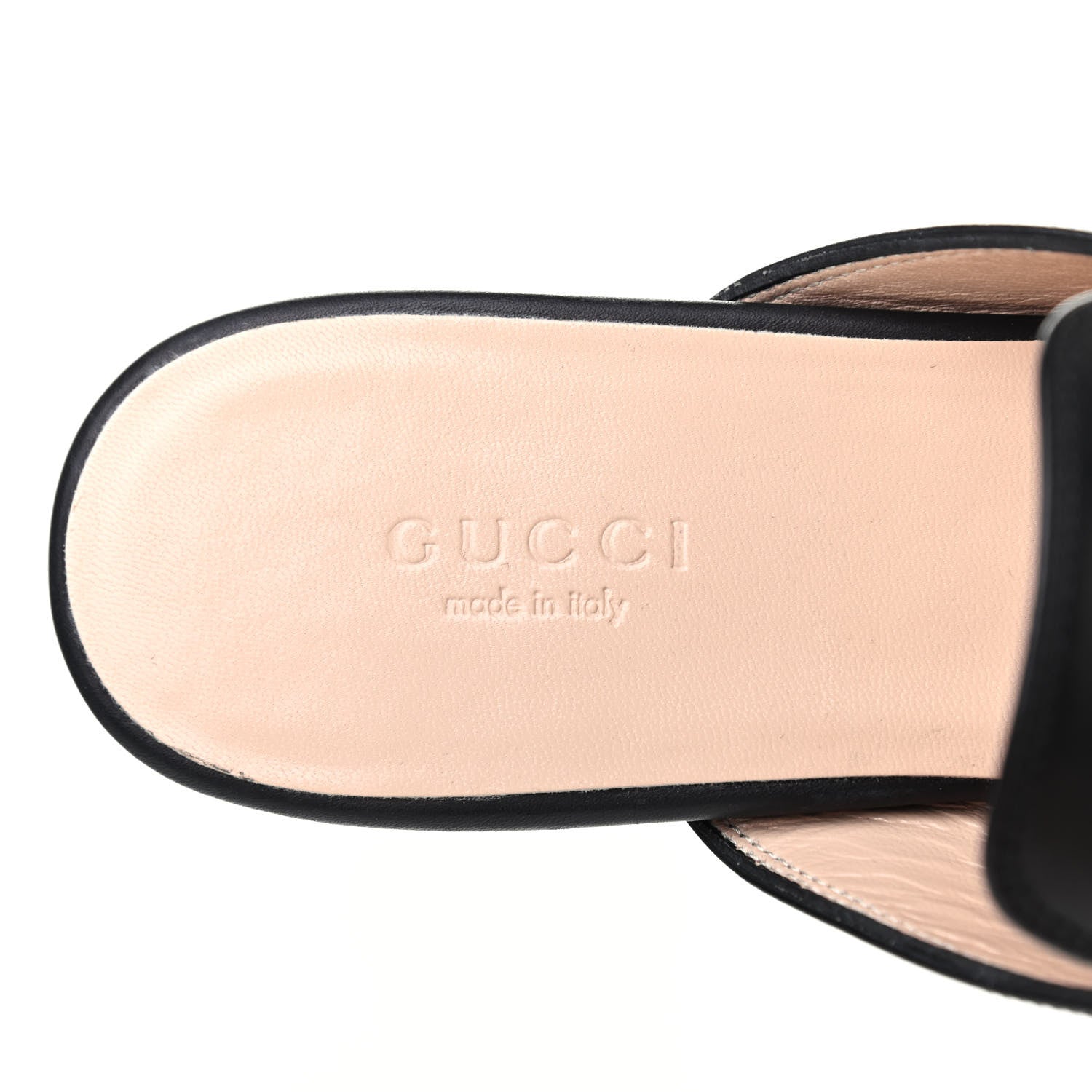 Gucci Calfskin Crystal Tiger Embroidered Womens Princetown Slippers 36 Black 6 of 10