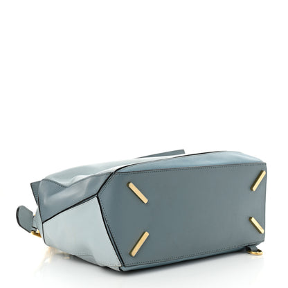 Loewe Calfskin Medium Puzzle Bag Aqua Light Blue Stone Blue 4 of 14