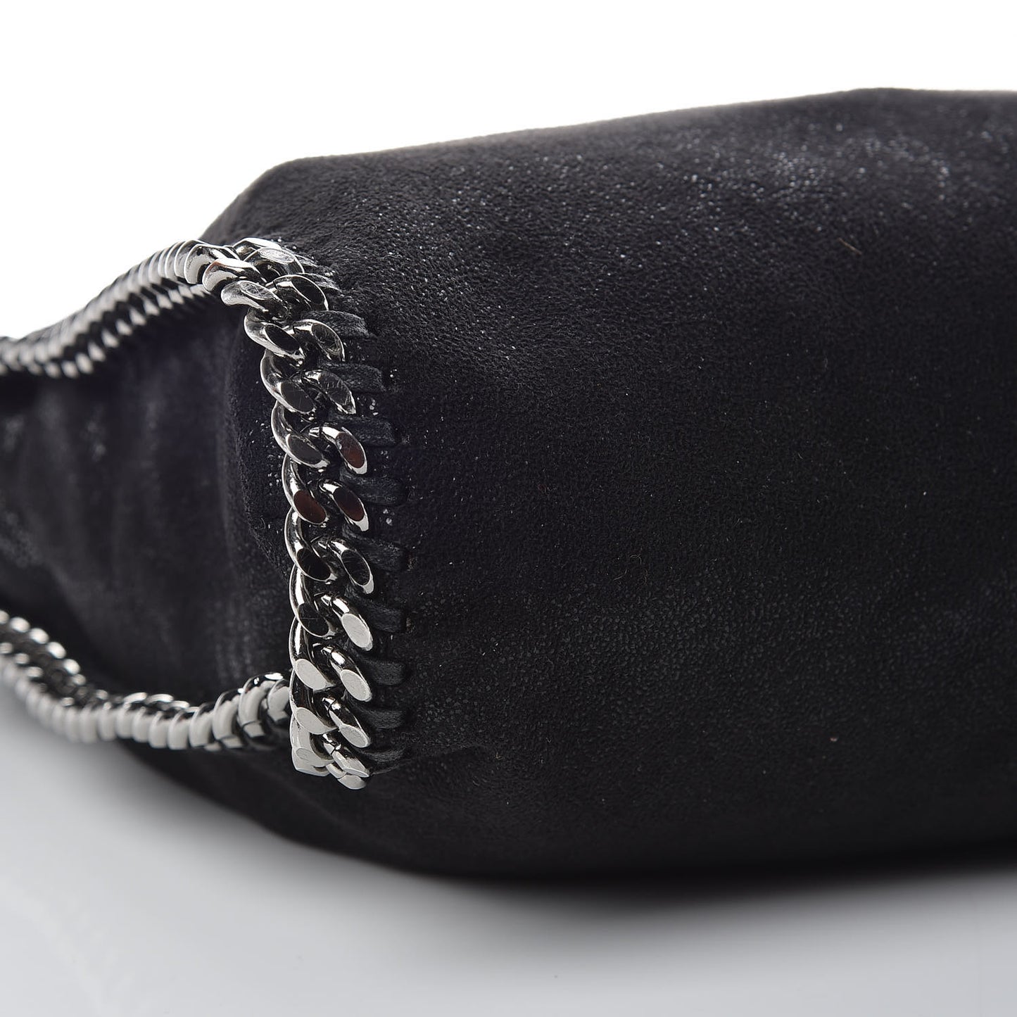 Shaggy Deer Small Falabella Tote Black