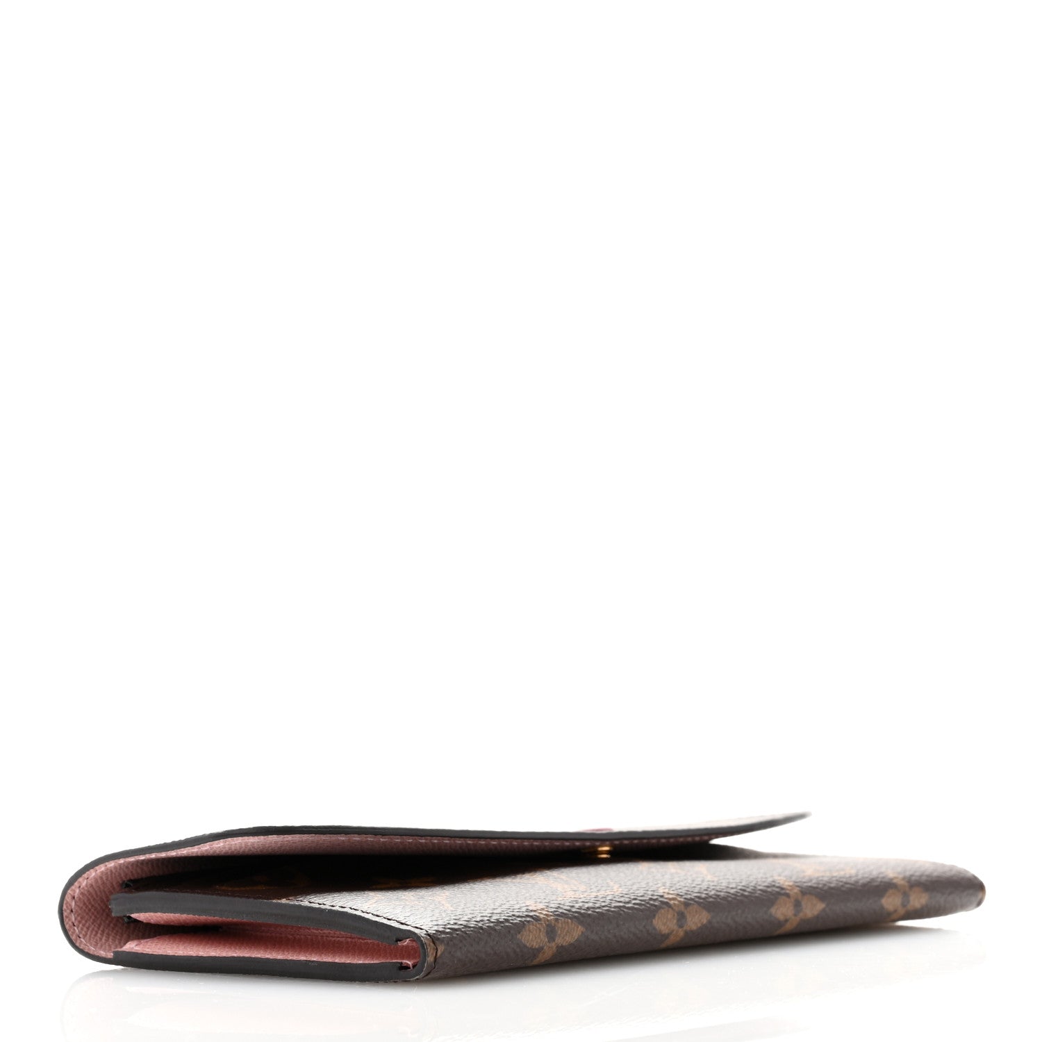 Louis Vuitton Monogram Emilie Wallet Rose Ballerine 4 of 7