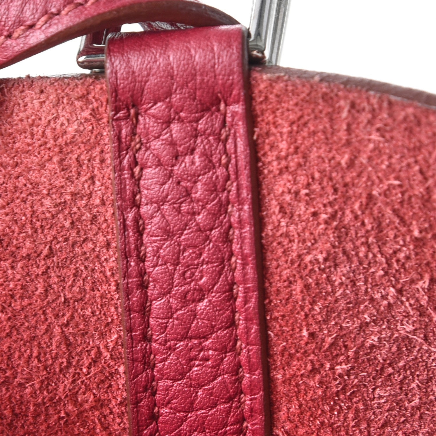 Hermes Taurillon Clemence Picotin Lock 18 PM Rubis 7 of 8
