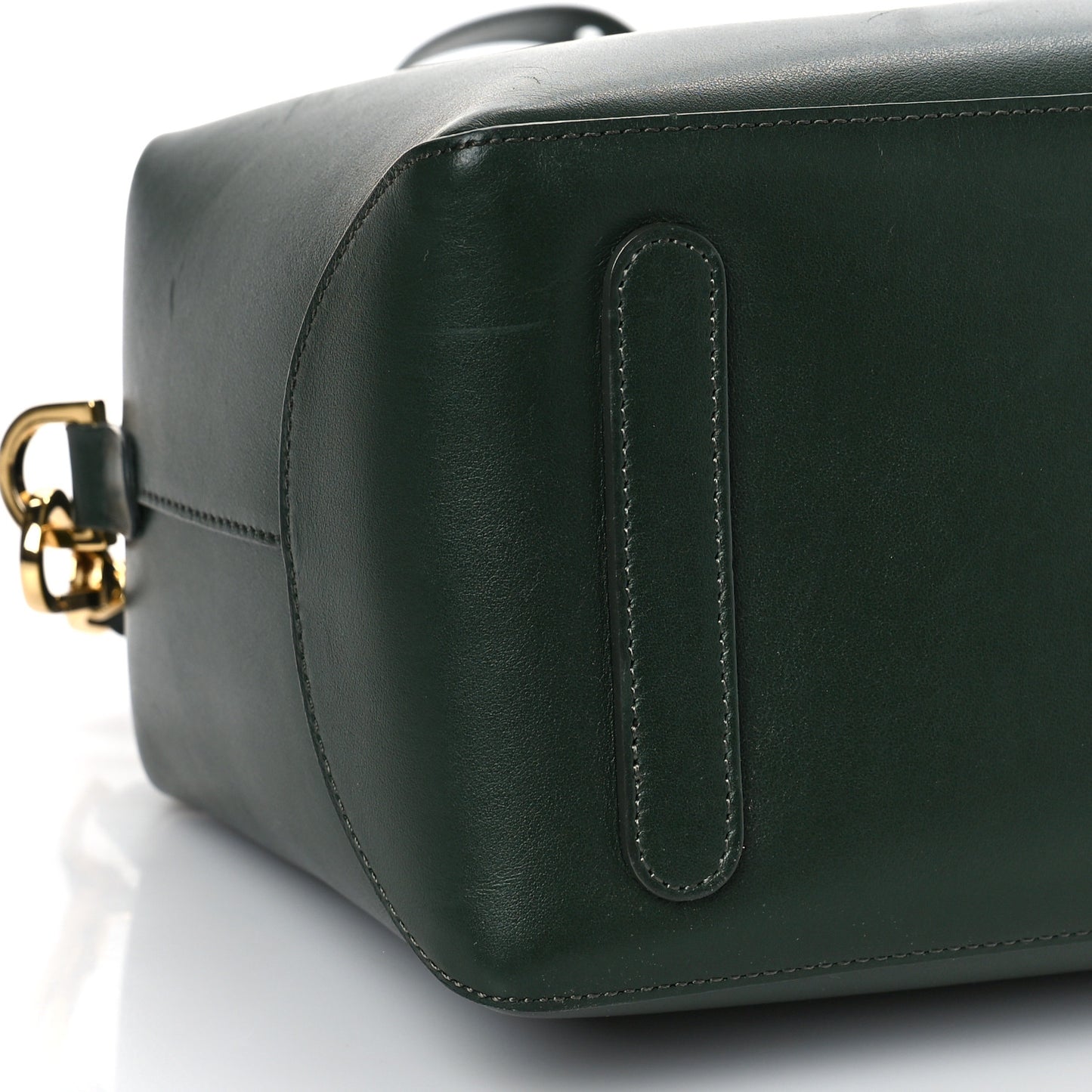Calfskin Mini Travel Crossbody Bag Moss