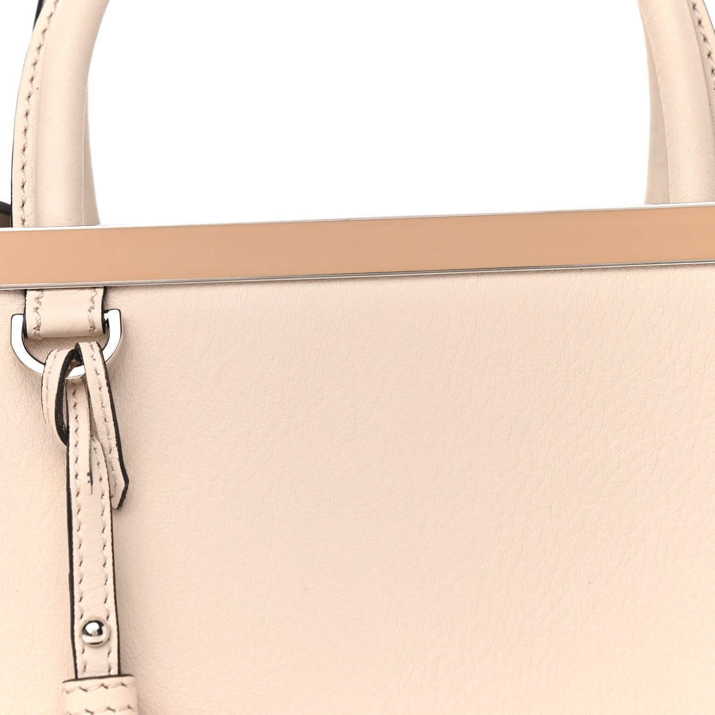 Vitello Dolce Century Petite 2Jours Tote Camelia Ghiaccio