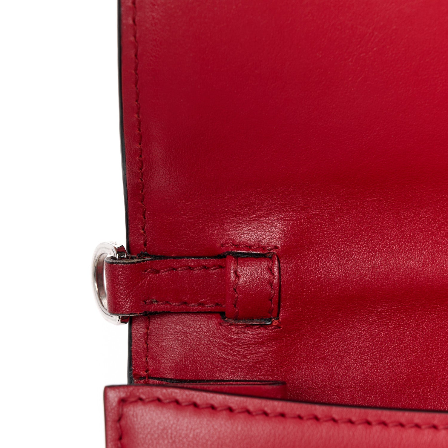Prada City Calf Plex Ribbon Bag Red 13 of 13