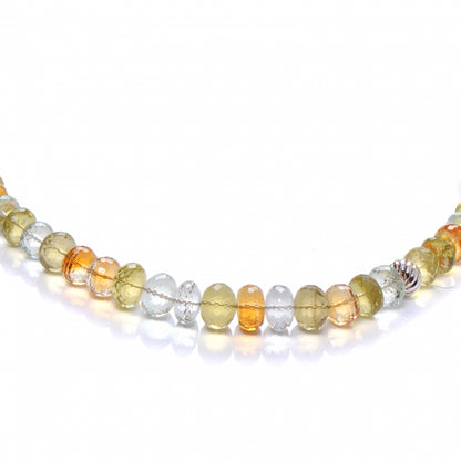 David Yurman Citrine Peridot Quartz Bead Necklace 1 of 7